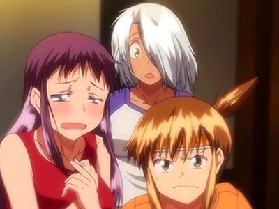 同じ部活のドスケベな巨乳JKたちが、コーチの男を抑え込みながらハーレム乱交を楽しんで中出しで果てる！