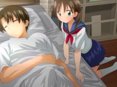 清楚系のかわいい美少女が、大好きな兄を制服姿で逆夜這いして、自ら腰を振って中出しで絶頂しまくる！