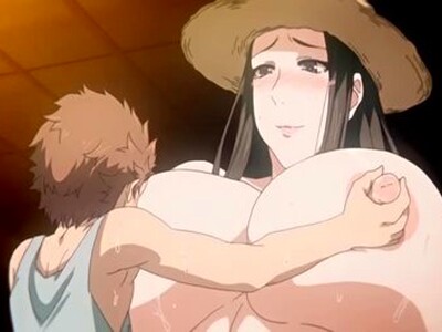 長身で爆乳な黒髪ロングのお姉さんが、ショタを体で包み込みながら激しいセックスを楽しんで中出しで果てる！