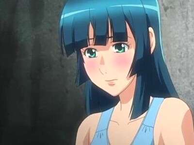 黒髪のスレンダーな美女に見える男の娘が、川沿いでショタと隠れながらアナルセックスを楽しんで絶頂しまくる！