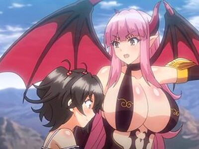 巨乳美少女がサキュバスに体を乗っ取られながら鉱山で汗だくのオジサンたちとの乱交をして中出しで昇天しまくる！