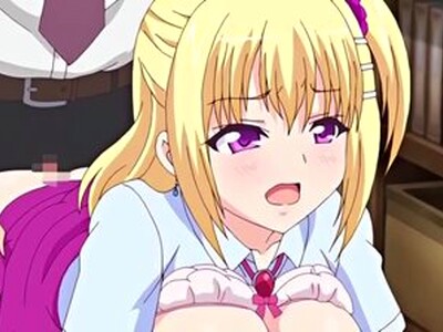生意気な金髪の巨乳JKが教師の男に制服をずらされながらお仕置きのセックスをさせられて中出しで昇天してしまう！