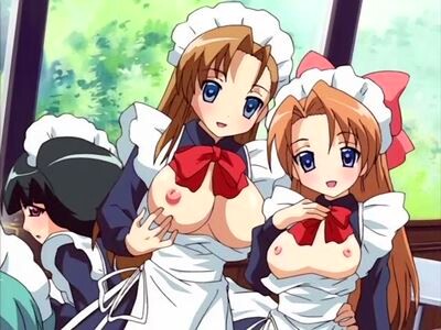 メイドコスプレをしている巨乳JKたちがハーレム乱交で男をスケベなテクで攻めて、中出しでひたすら昇天しまくる！