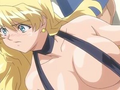捕らわれた巨乳美女が、ビーチで輪姦されたり、ふたなりにさせられた女とのレズHをさせられて中出しで果てる！