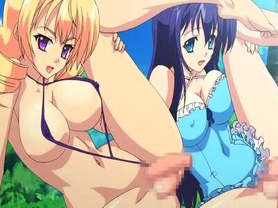 2人のふたなりの巨乳アイドルたちが、お互いの体をいじってHを楽しんだり、ファンたちとの乱交で中出ししてもらう！