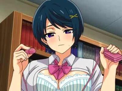 ローターを持っているスケベな巨乳JKが、男友達を積極的に誘惑して中出しを楽しみまくる！