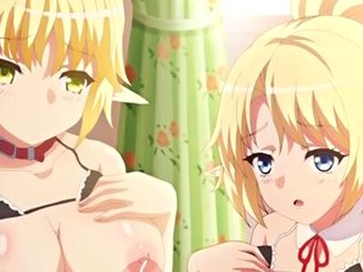 エルフやドラゴンの一族などの美少女たちが、担任教師をハーレムプレイで攻めて中出しを楽しみまくる！